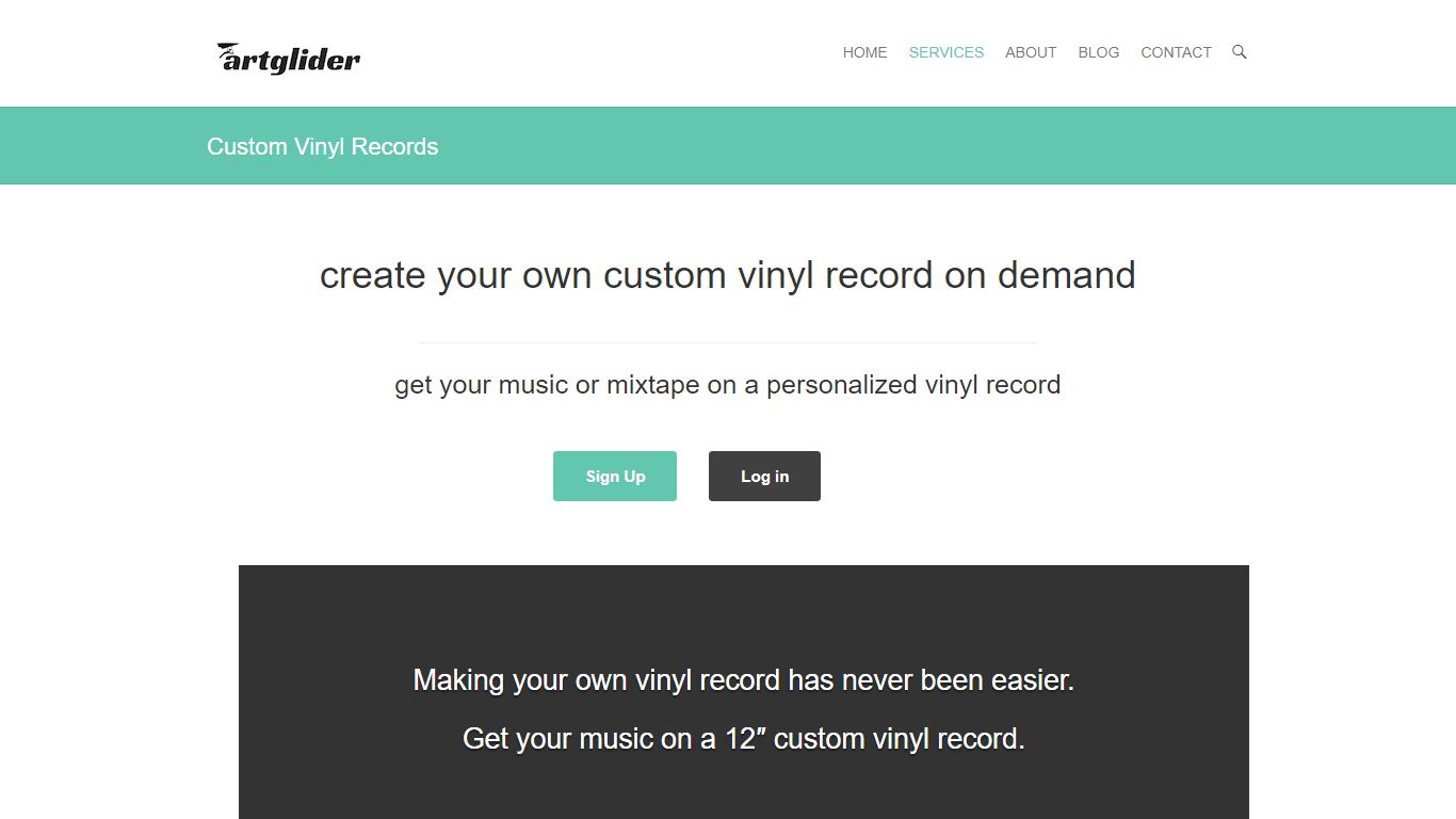 Custom Vinyl Records on Demand with No Minimums | Artglider